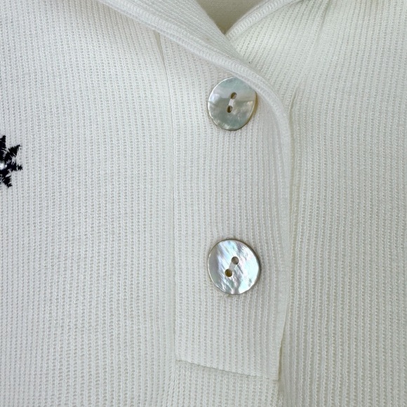 Teddi Vintage 90's Floral Polo Top - Picture 3 of 8